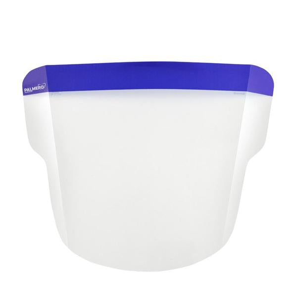 Face Shield Replacement Dynamic Disposable Snapeez Clear / Blue 25/Pk